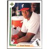 Image 1 : 1991 UPPER DECK FRANK THOMAS (HOF) ROOKIE CARD