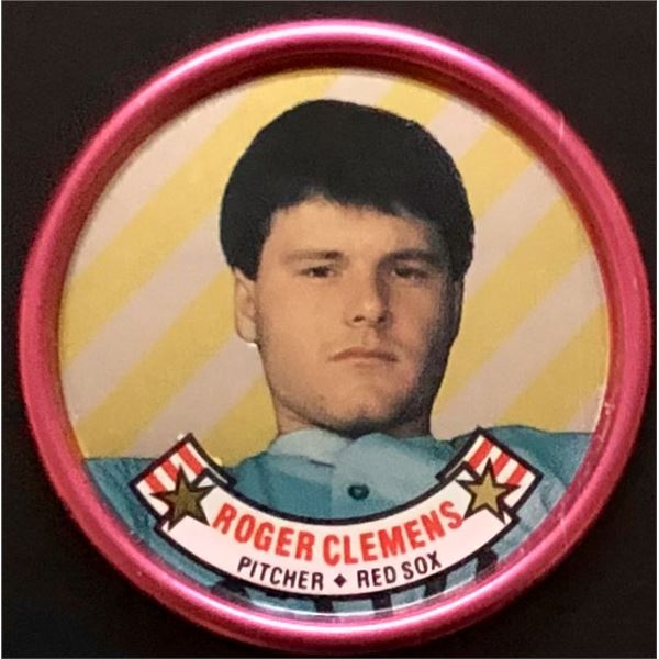1988 TOPPS BASEBALL COINS - ROGER CLEMENS