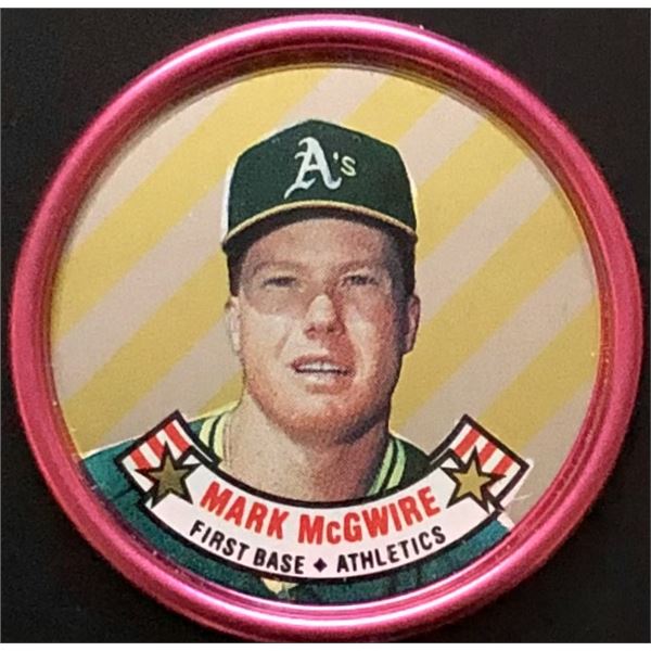 1988 TOPPS BASEBALL COINS - MARK McGWIRE
