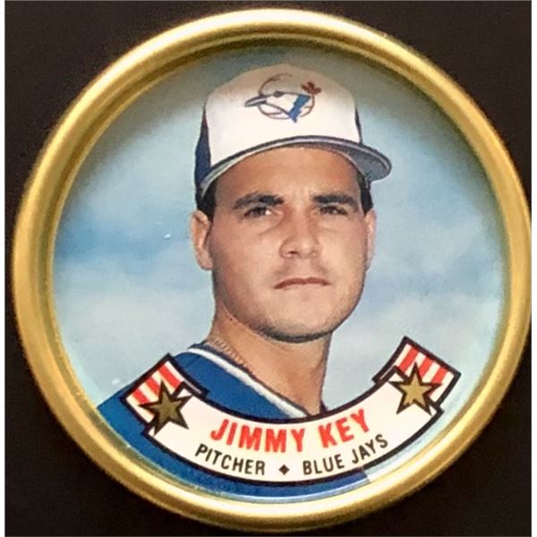 1988 TOPPS BASEBALL COINS - JIMMY KEY