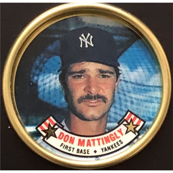 1988 TOPPS BASEBALL COINS - DON MATTINGLY (HOF)
