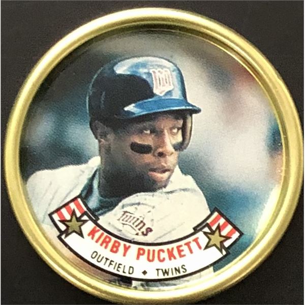 1988 TOPPS BASEBALL COINS - KIRBY PUCKETT (HOF)