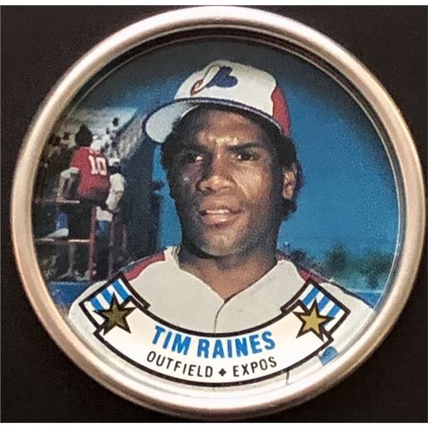 1988 TOPPS BASEBALL COINS - TIM RAINES (HOF)