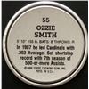 Image 2 : 1988 TOPPS BASEBALL COINS - OZZIE SMITH (HOF)