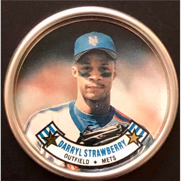 1988 TOPPS BASEBALL COINS - DARRYL STRAWBERRY