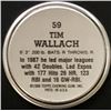 Image 2 : 1988 TOPPS BASEBALL COINS - TIM WALLACH