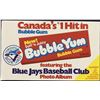 Image 1 : 1979 BUBBLE YUM TORONTO BLUE JAYS - COMPLETE SET