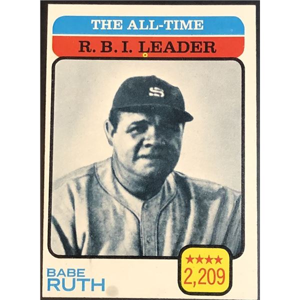 1973 TOPPS BABE RUTH (HOF)