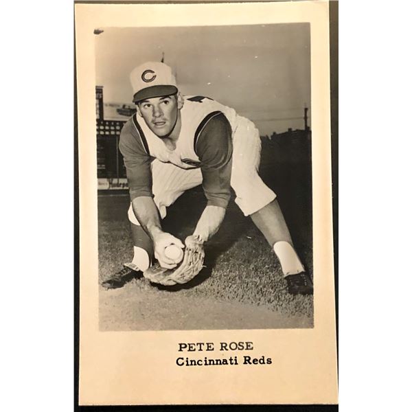 1964 CINCINNATI REDS POSTCARD - PETE ROSE