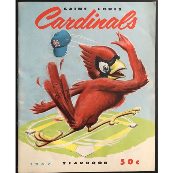 1957 ST. LOUIS CARDINALS YEARBOOK