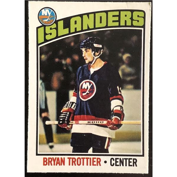 1976-77 O-PEE-CHEE BRYAN TROTTIER (HOF) ROOKIE CARD