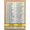 Image 1 : 1972-73 O-PEE-CHEE 2nd SERIES CHECKLIST - ERROR CARD