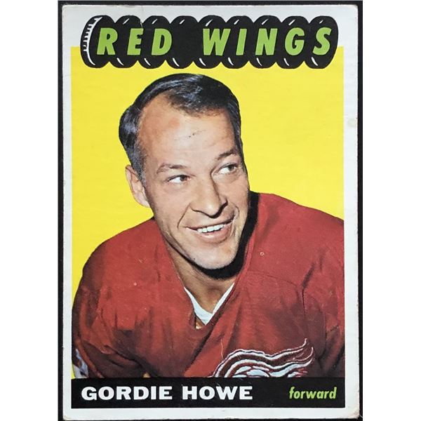 1965-66 O-PEE-CHEE GORDIE HOWE (HOF)