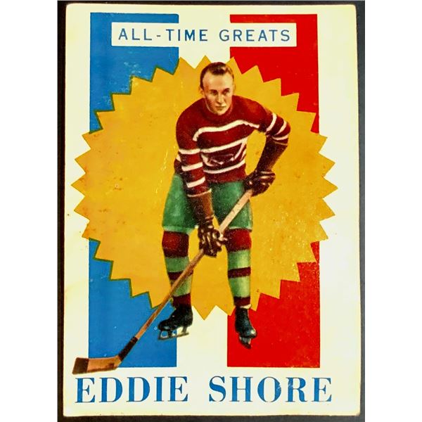 1960-61 TOPPS EDDIE SHORE (HOF)