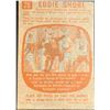 Image 2 : 1960-61 TOPPS EDDIE SHORE (HOF)