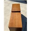 Image 4 : Pair Mid Century Night Stands / Side Tables - Approx: 24 x 15 & 22"T