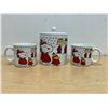 Image 1 : Snoopy Charlie Brown Peanuts Canister and 2 oversized Coffee Mugs
