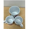 Image 5 : Snoopy Charlie Brown Peanuts Canister and 2 oversized Coffee Mugs