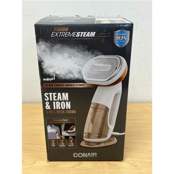 Conair Turbo Extreme Steam & Iron - looks new, see all photos