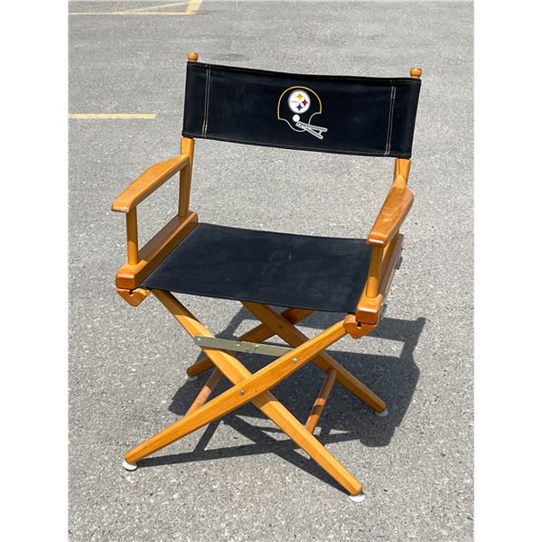 Vintage Pittsburgh Steelers Canvas Directors Style Chair