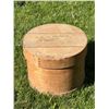 Image 1 : Antique Wooden Cheese Box - G&L Pocock Emerson - approx: 17.25"W 13.5"T