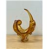 Image 2 : Chalet / Lorraine Canadian Art Glass Centre Piece - Approx: 11"T 9"W