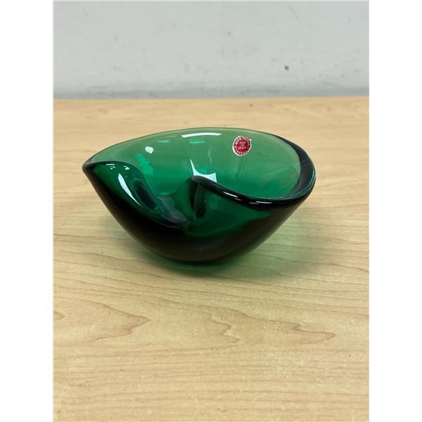 Murano Pietro Toso Italian Art Glass Small Dish / Ashtray 4.75" W