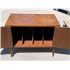 Image 2 : Mid Century LP Record Storage Cabinet - Approx: 28 x 16.5 & 22"T
