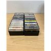 Image 4 : 30 Music Cassette Tapes & Holders - good mix - see all photos