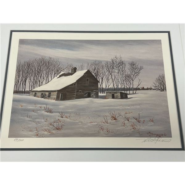 Hubert Theroux Prairie Scene 89/250 - Frame Approx: 22 x 18.75"