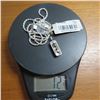 Image 2 : 24" 925 Silver chain and pendant.  Chain is brand new with tags still on