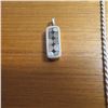 Image 5 : 24" 925 Silver chain and pendant.  Chain is brand new with tags still on