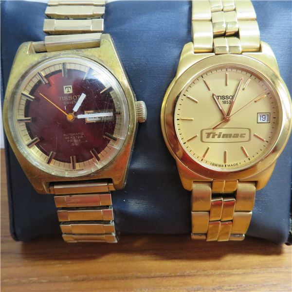 Men's TISSOT watch lot - see description and photos