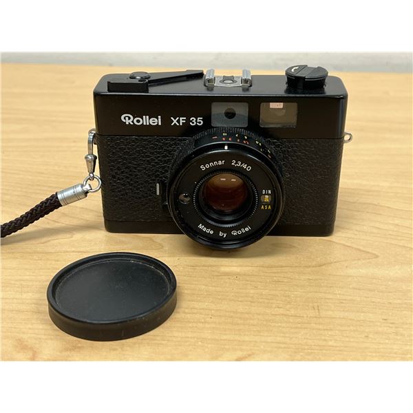 Vintage Rollei XF 35 Film Camera - not tested, see all photos