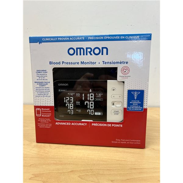 Omron Bluetooth Blood Pressure Monitor - looks new, see all photos
