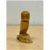 Image 1 : Norman Peterson (Winnipeg) Carved Owl Figure 4.25"