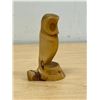 Image 2 : Norman Peterson (Winnipeg) Carved Owl Figure 4.25"
