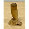 Image 4 : Norman Peterson (Winnipeg) Carved Owl Figure 4.25"