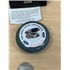 Image 2 : Brandon MB 1995 Ford World Curling Championships Paperweight & Coin
