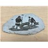 Image 1 : Signed Dano Soapstone Carving Approx: 9.5x5.5"