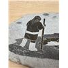 Image 4 : Signed Dano Soapstone Carving Approx: 9.5x5.5"