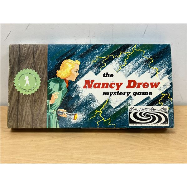 The Nancy Drew Mystery Game Parker Brothers - looks complete - see all photos