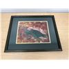 Image 2 : Framed Turtle Art piece - Frame Approx: 21.5x17.5"