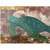 Image 3 : Framed Turtle Art piece - Frame Approx: 21.5x17.5"