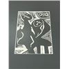 Image 1 : Unusual Abstract Art Piece - Smaller Frame approx: 10.25x12.25"