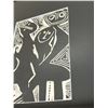 Image 5 : Unusual Abstract Art Piece - Smaller Frame approx: 10.25x12.25"