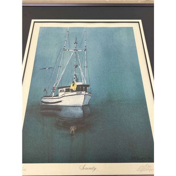 Don J. Phillips 139/250 "Serenity" Frame Approx: 17.25x21.25"