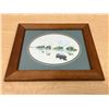 Image 2 : Irene Patterson Acrylic on Oak Leaf Frame approx: 10.25x12.25"