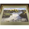 Image 1 : Pisew Falls - Bruce Ecker Frame approx: 13x15"