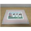 Image 2 : Lee Cameron "Because You Cared" "A Bright Future"  Frame approx: 12.25x15.5"